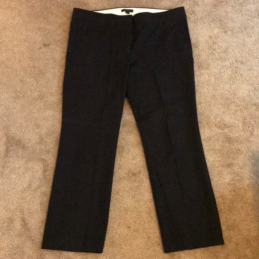 JCrew Black work pant